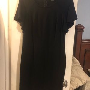 Black work dress